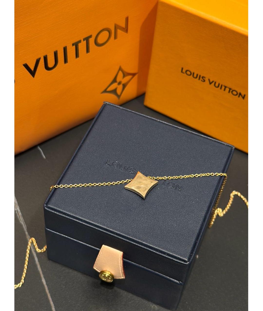 LOUIS VUITTON Красное колье из розового золота, фото 7