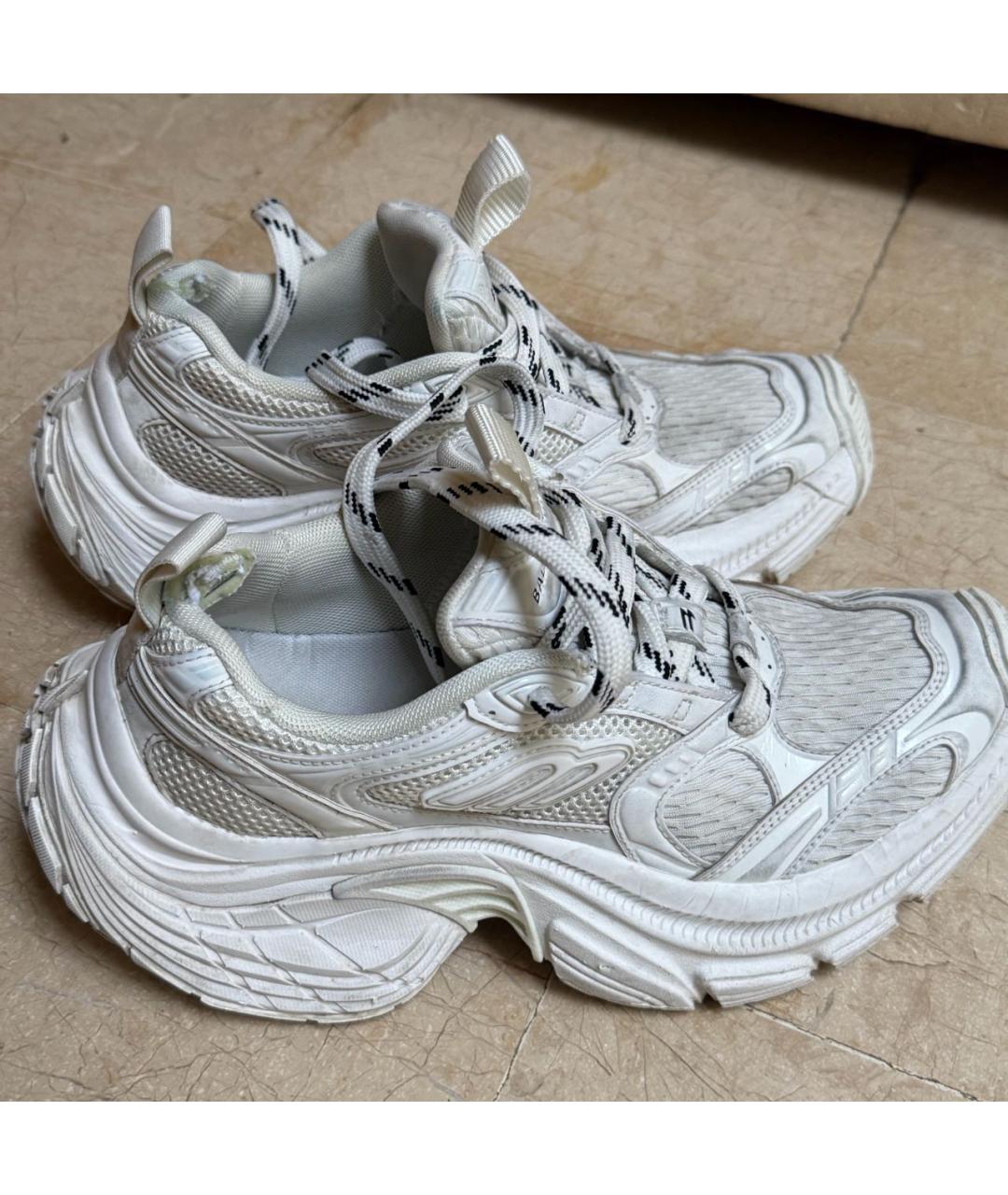BALENCIAGA Белые кроссовки, фото 9