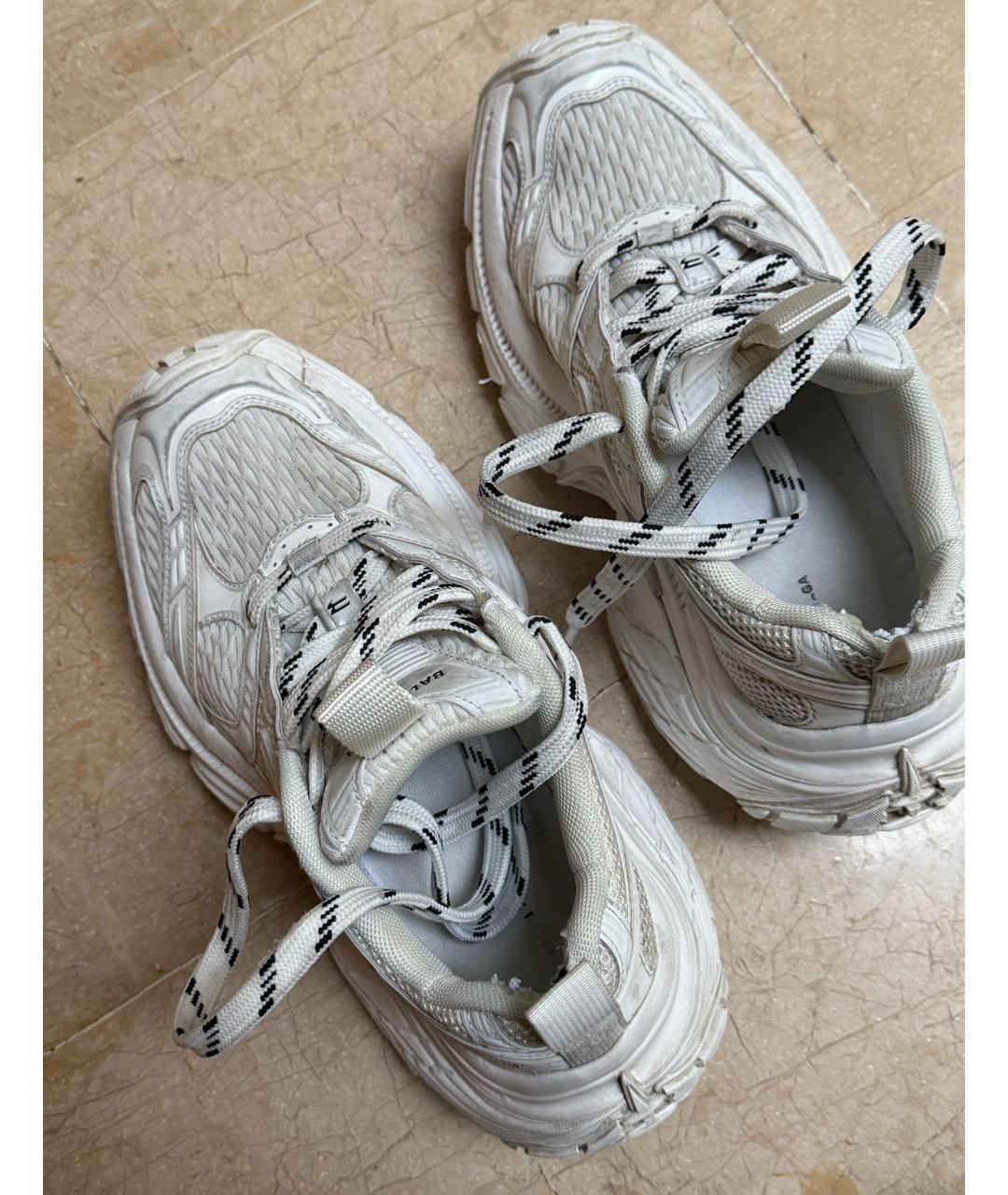 BALENCIAGA Белые кроссовки, фото 4