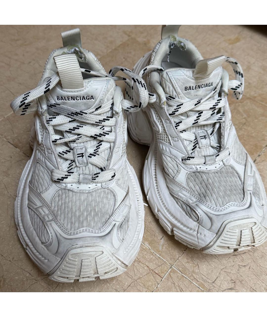 BALENCIAGA Белые кроссовки, фото 3