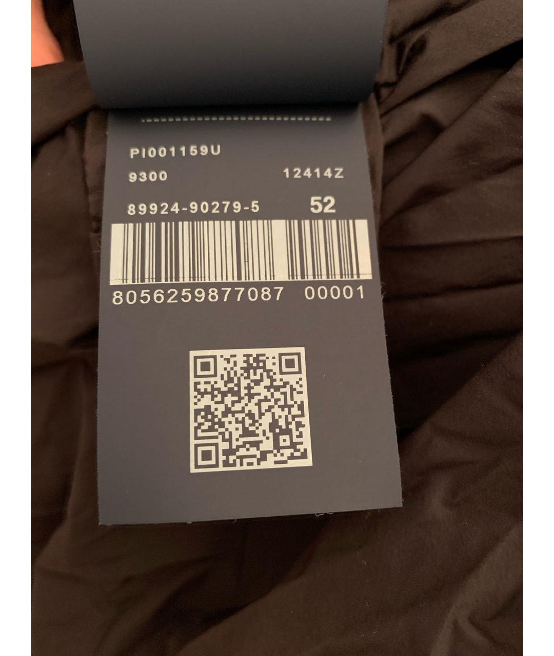 HERNO Черная полиэстеровая парка, фото 7