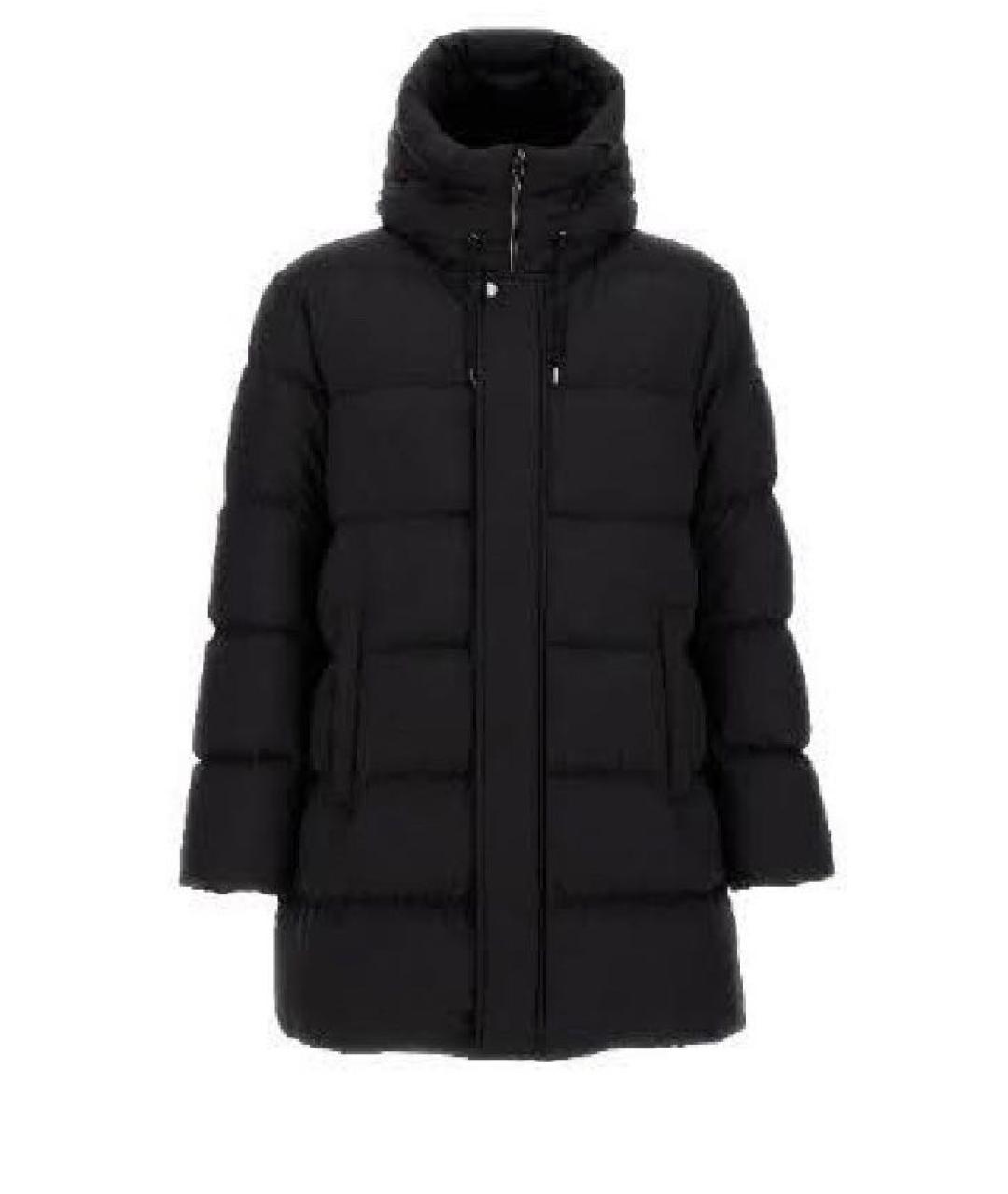 HERNO Черная полиэстеровая парка, фото 1