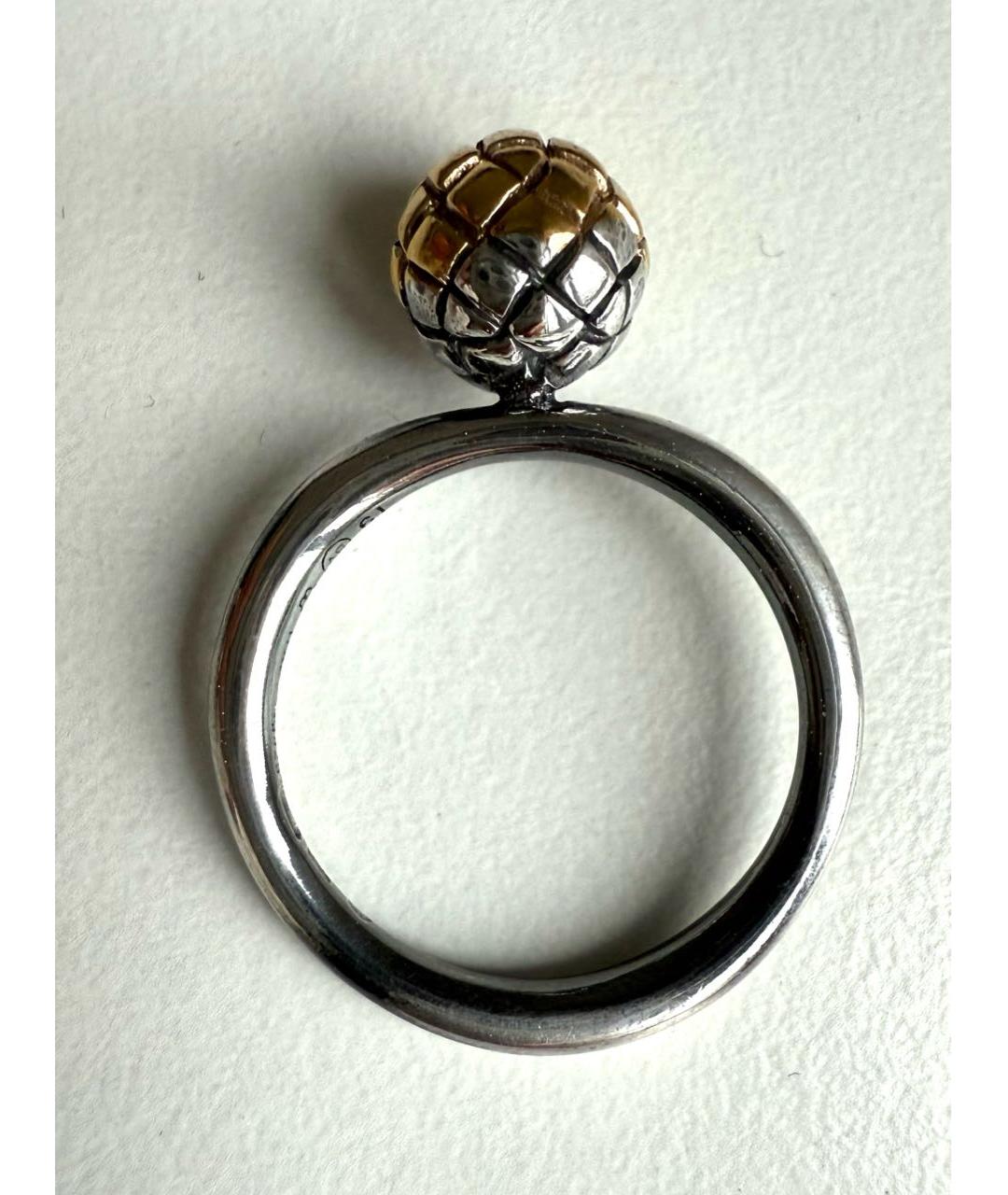 BOTTEGA VENETA Серебряное серебряное кольцо, фото 8