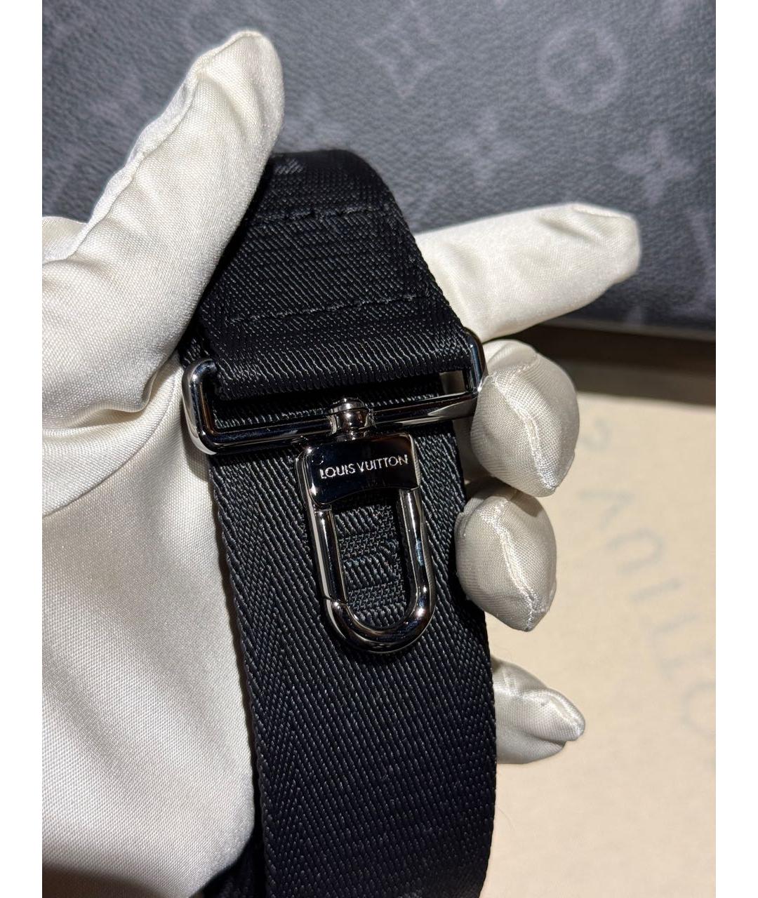 LOUIS VUITTON Черная сумка на плечо, фото 5