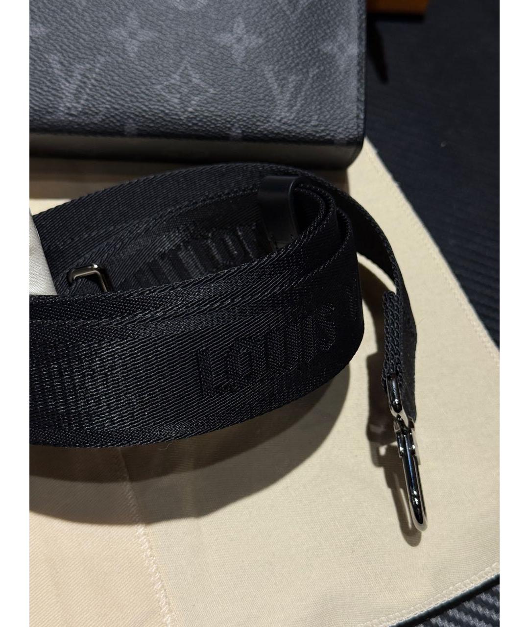 LOUIS VUITTON Черная сумка на плечо, фото 7