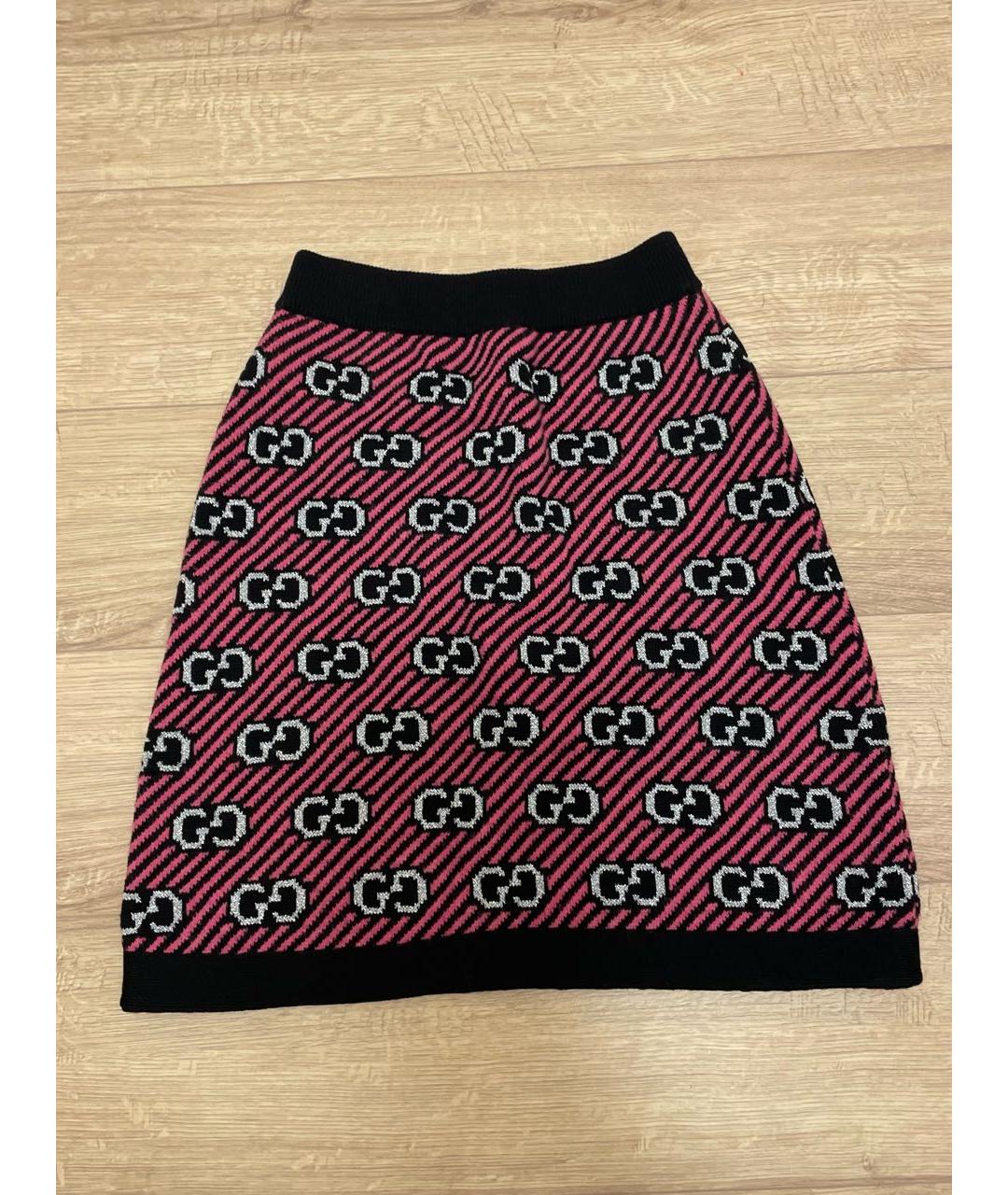 GUCCI Черный шерстяной костюм с юбками, фото 3