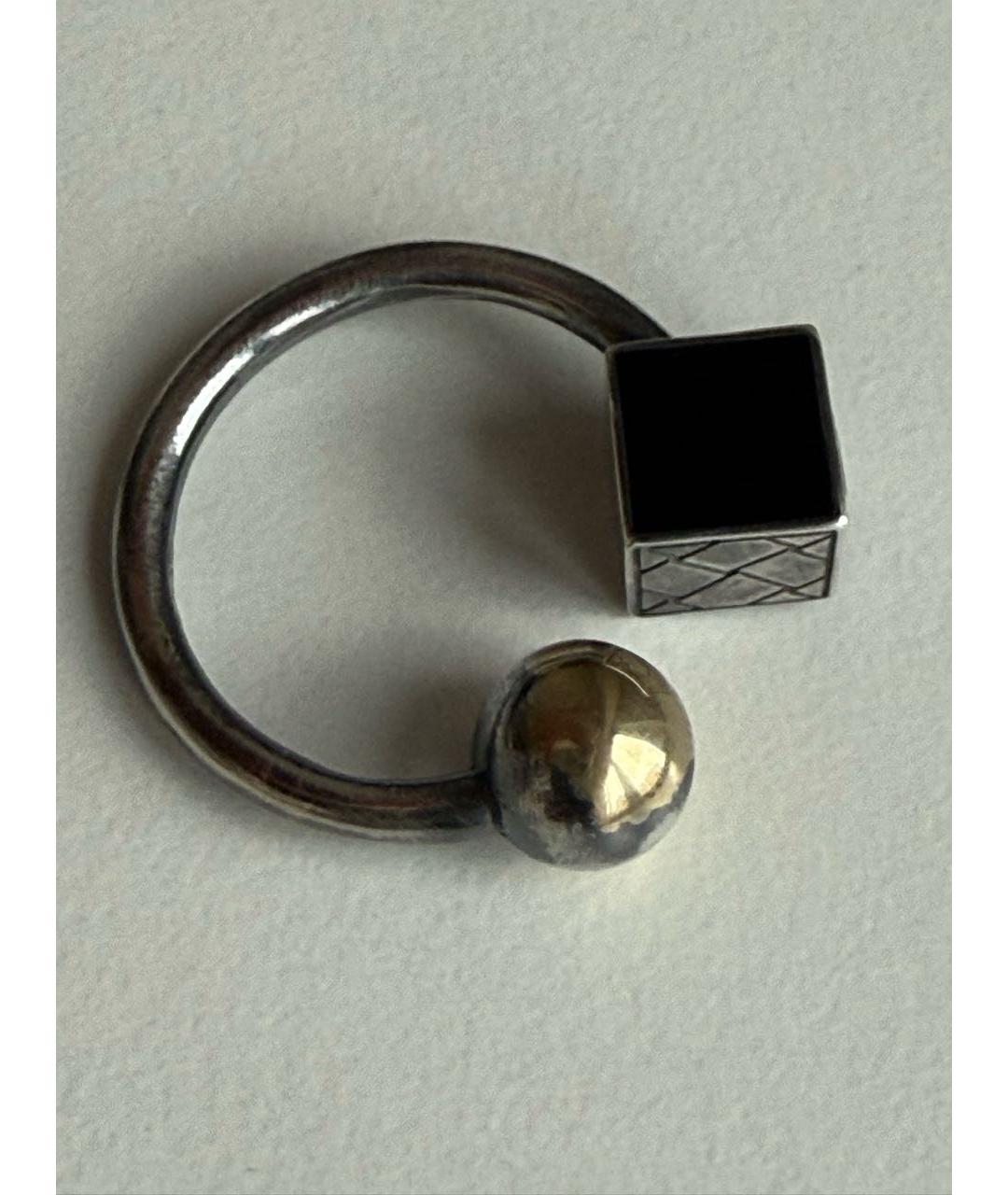 BOTTEGA VENETA Серебряное серебряное кольцо, фото 3