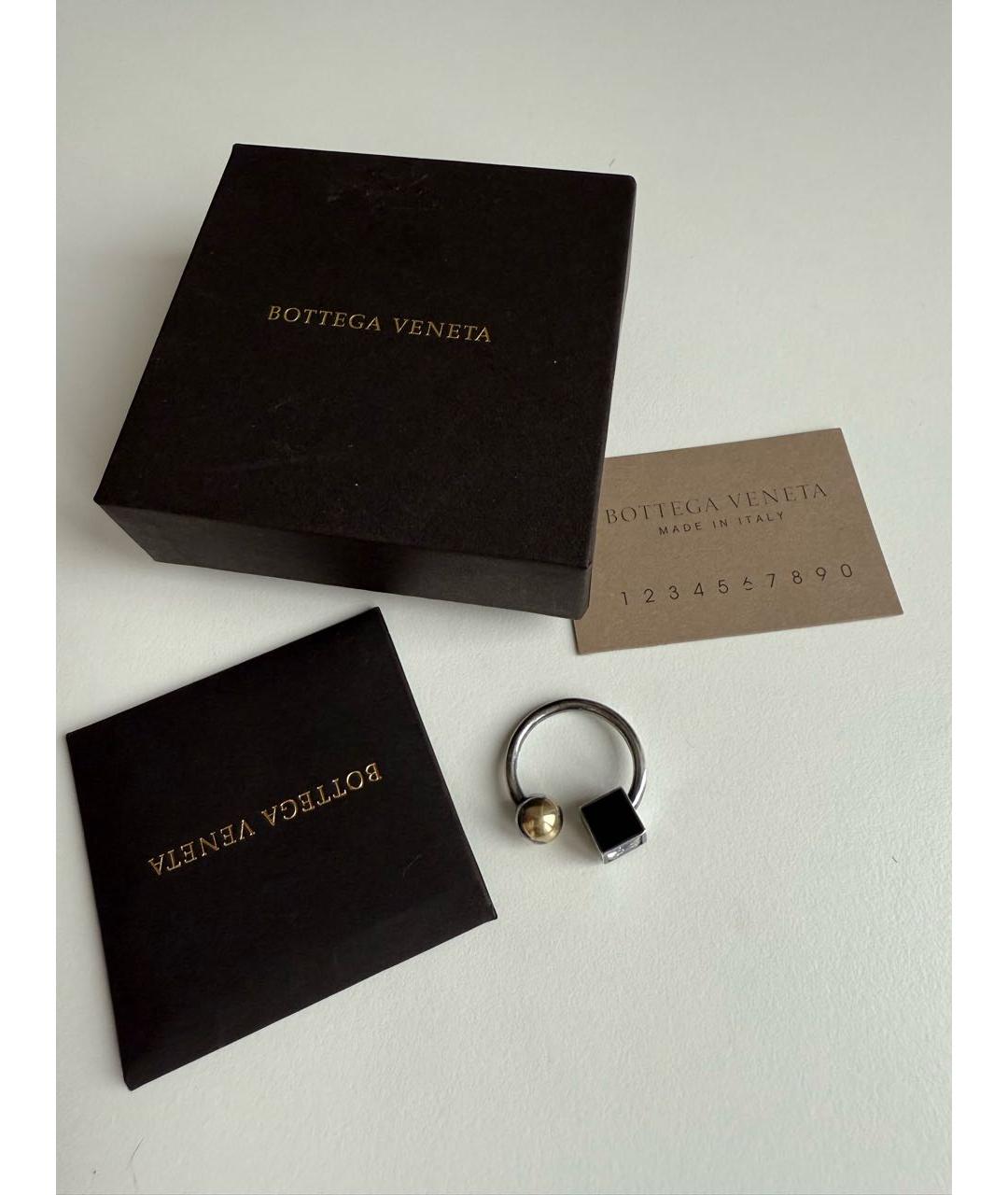BOTTEGA VENETA Серебряное серебряное кольцо, фото 6