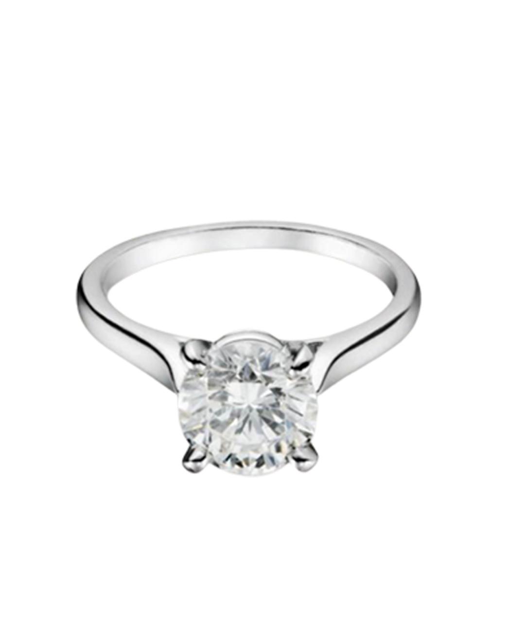 CARTIER Серебряное платиновое кольцо, фото 1