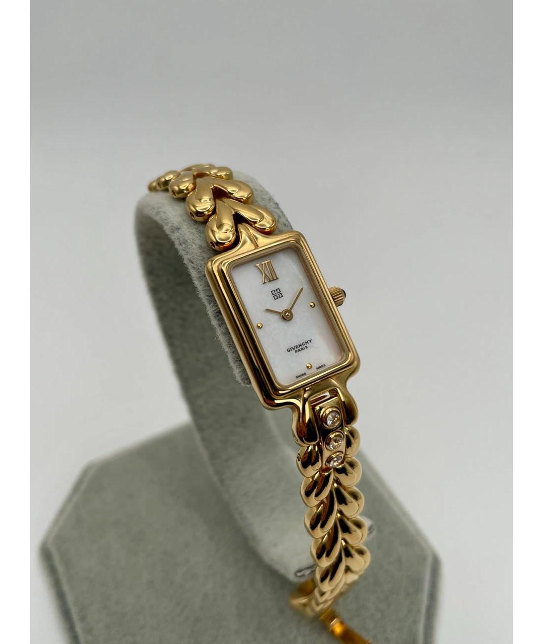 GIVENCHY Золотые позолоченные часы, фото 2