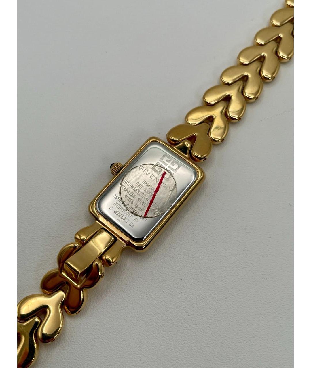 GIVENCHY Золотые позолоченные часы, фото 3