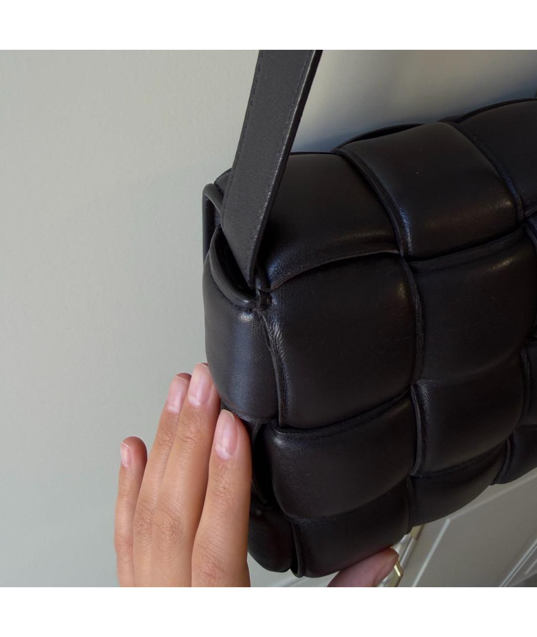 BOTTEGA VENETA Коричневая кожаная сумка через плечо, фото 8