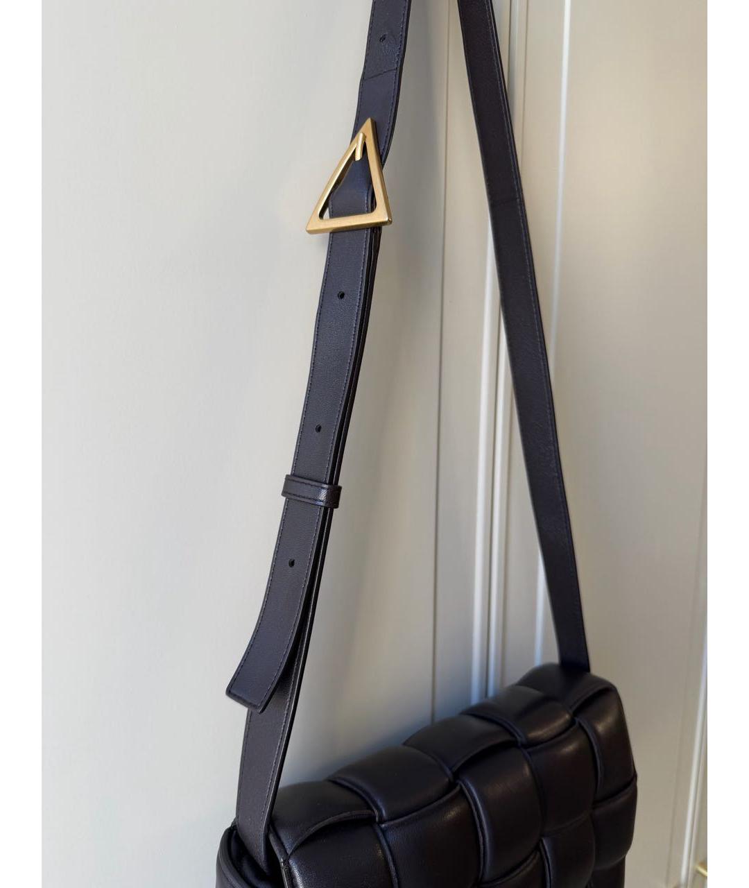 BOTTEGA VENETA Коричневая кожаная сумка через плечо, фото 3