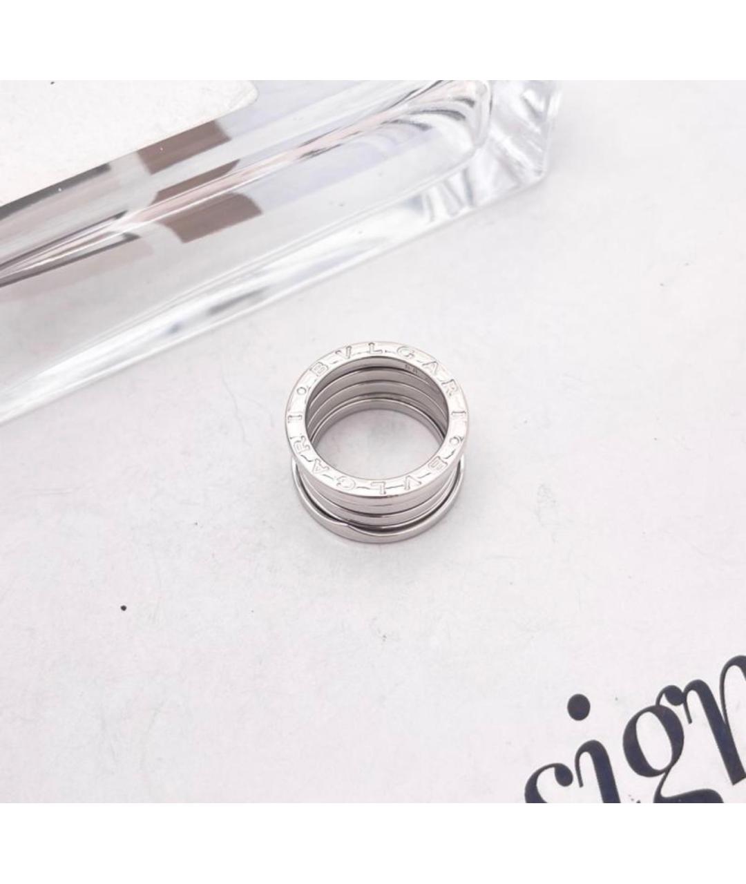BVLGARI Серебряное кольцо из белого золота, фото 5