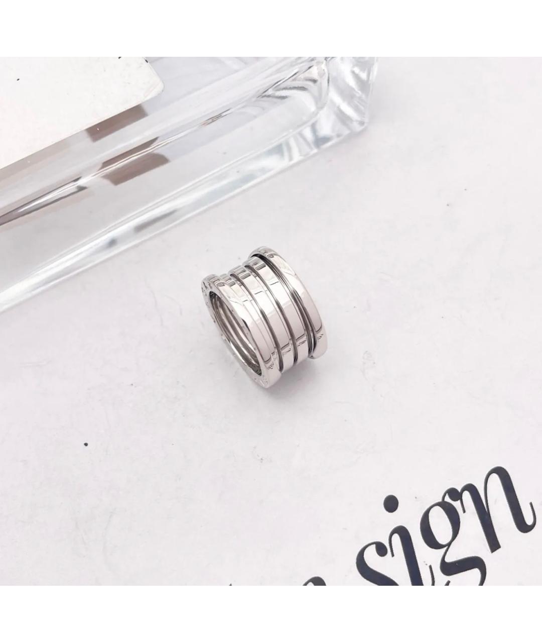 BVLGARI Серебряное кольцо из белого золота, фото 3