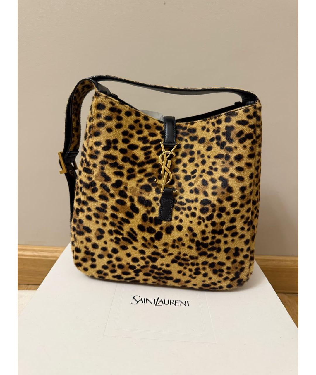 SAINT LAURENT Мульти меховая сумка через плечо, фото 9