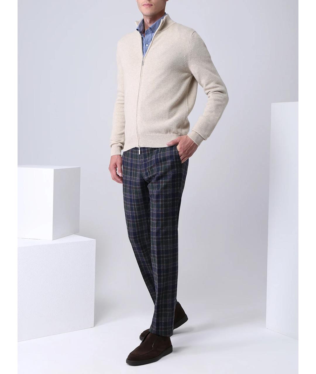 RALPH LAUREN Голубая хлопковая кэжуал рубашка, фото 2