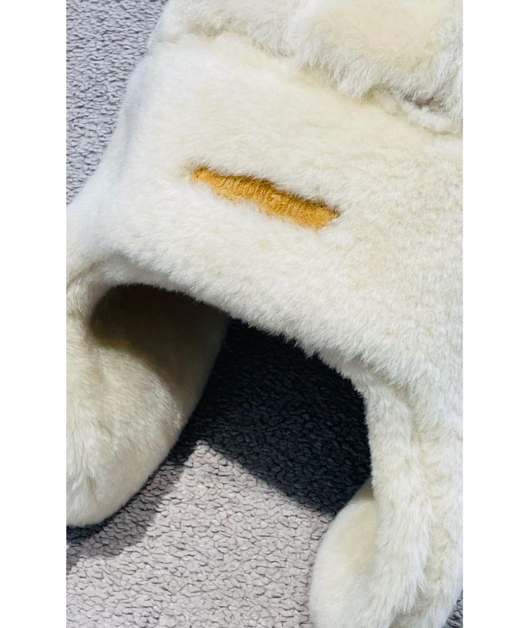 JACQUEMUS Бежевая шапка, фото 3