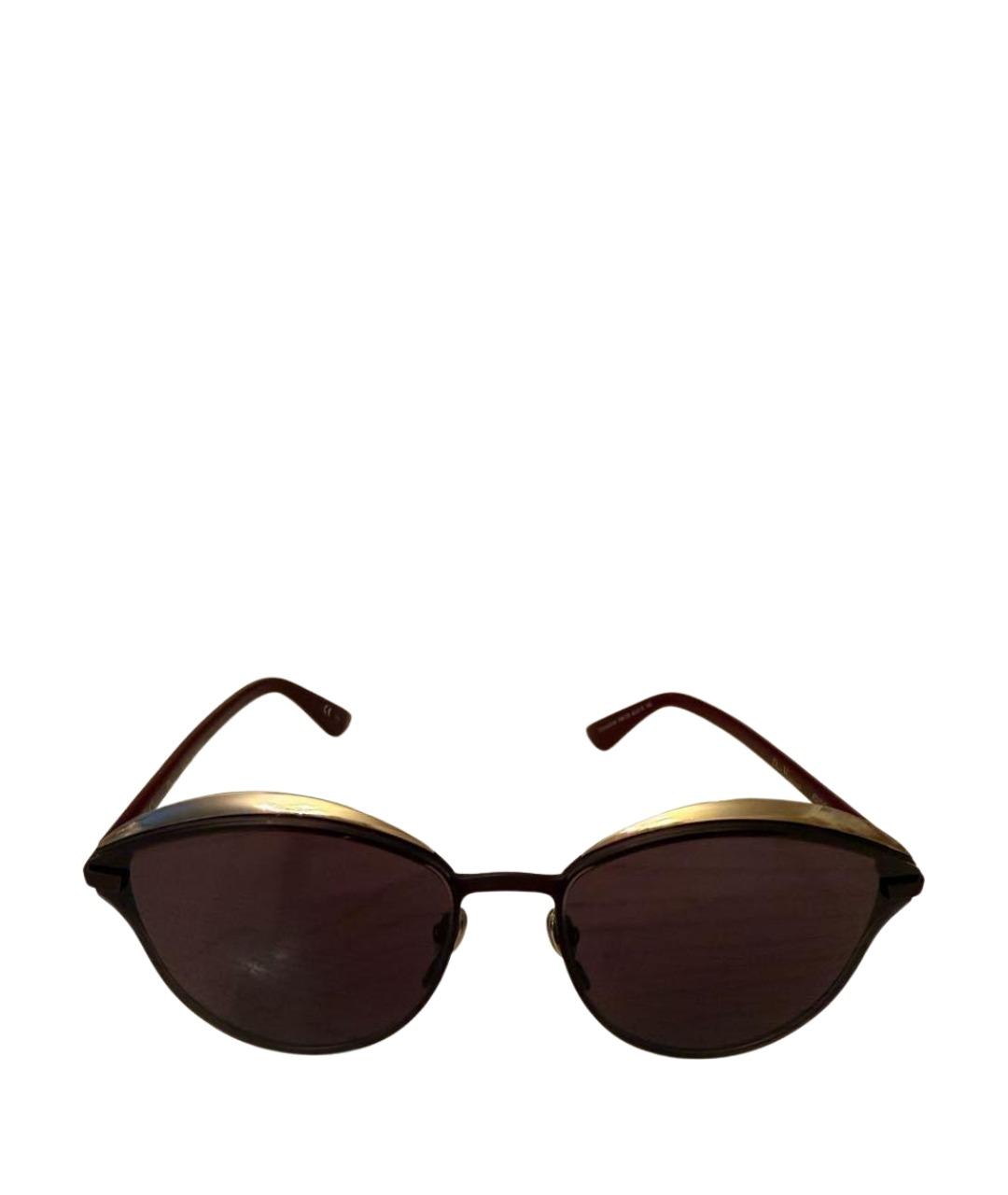 CHRISTIAN DIOR Черные пластиковые солнцезащитные очки, фото 1