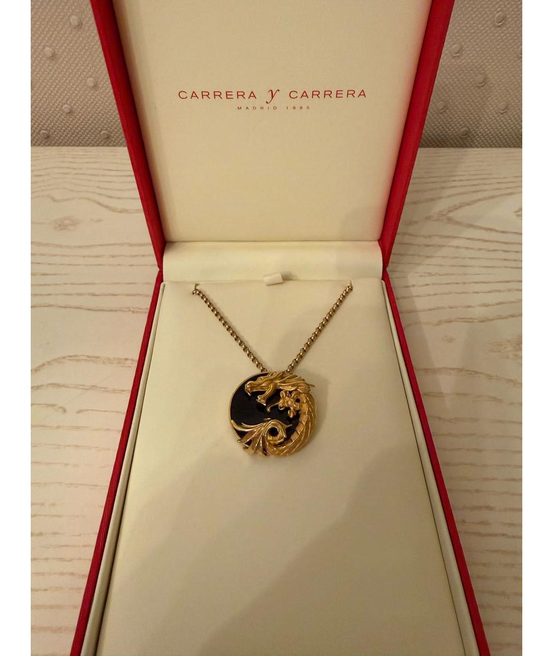 CARRERA Y CARRERA Золотая подвеска из желтого золота, фото 8