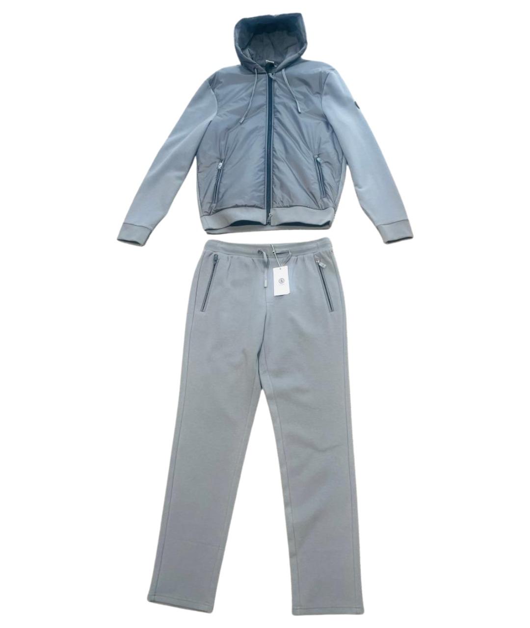 BOGNER Серый хлопковый спортивный костюм, фото 1