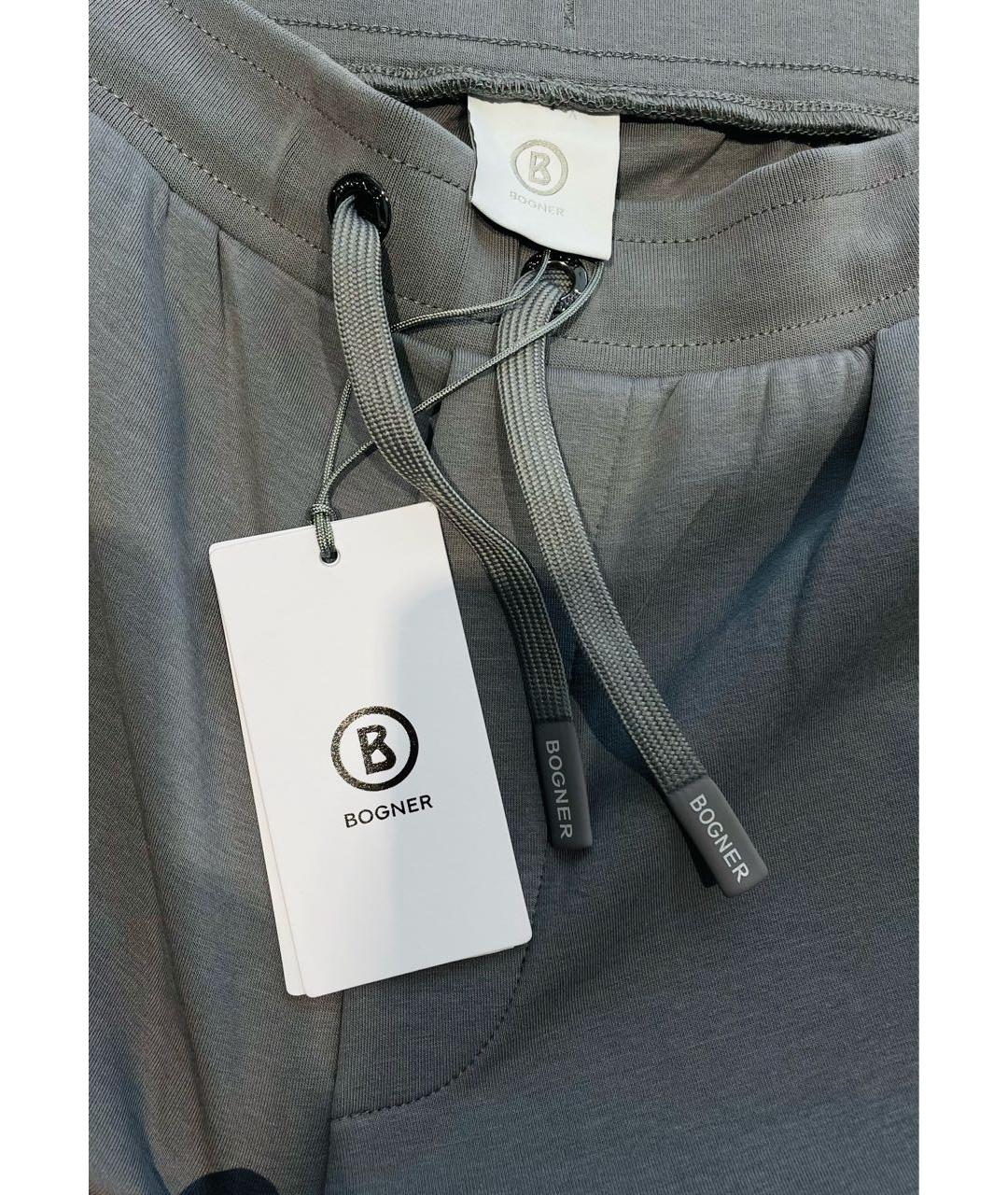 BOGNER Серый хлопковый спортивный костюм, фото 3