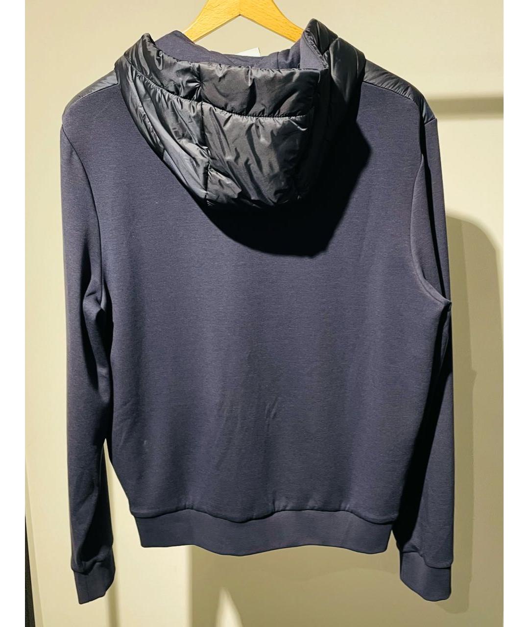 BOGNER Темно-синий хлопковый спортивный костюм, фото 5