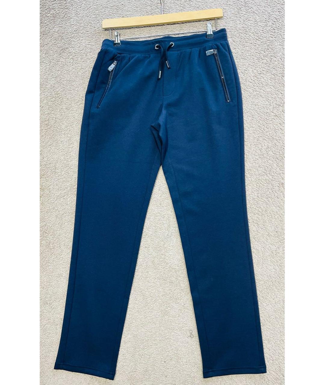 BOGNER Темно-синий хлопковый спортивный костюм, фото 9