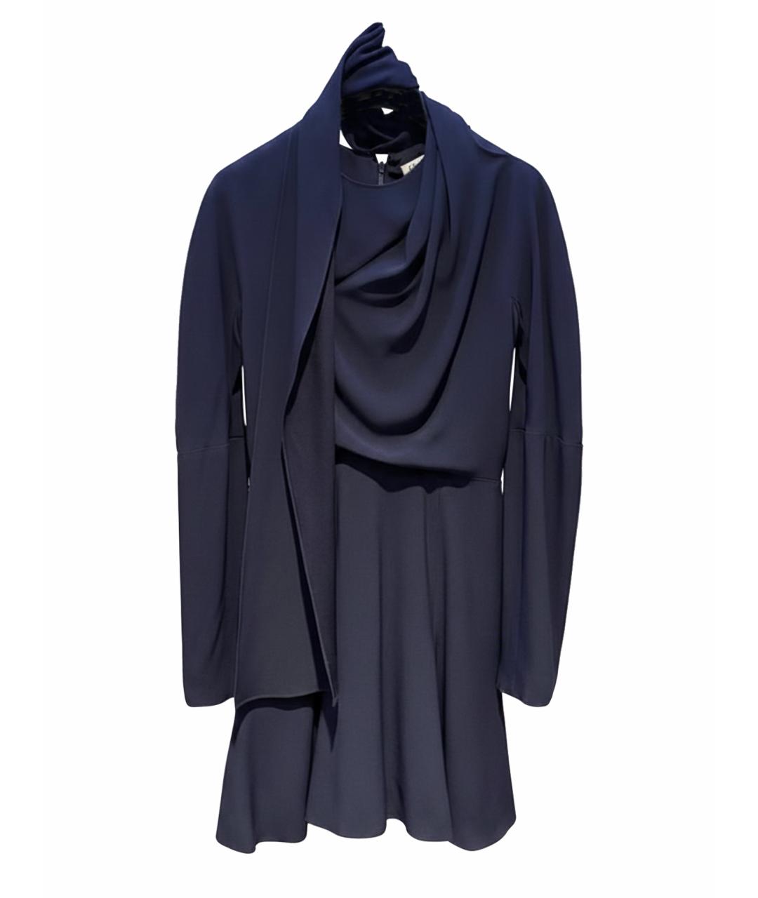 CHRISTIAN DIOR Темно-синее повседневное платье, фото 1