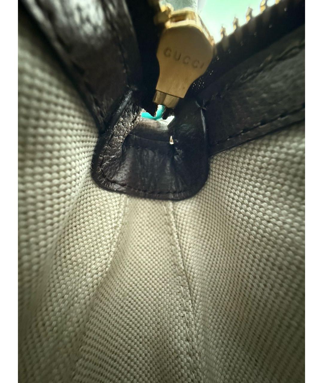 GUCCI Бежевая сумка с короткими ручками, фото 3