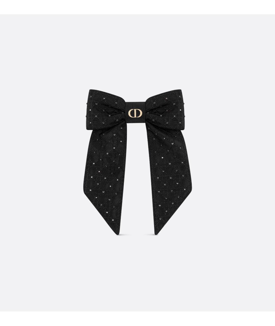 CHRISTIAN DIOR Черная заколка, фото 5