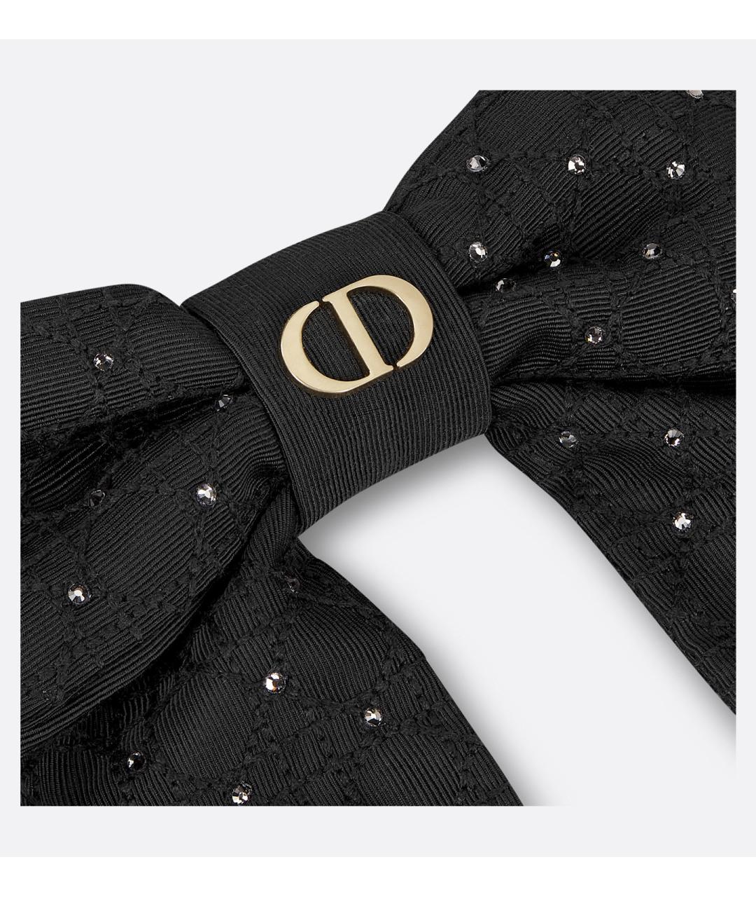 CHRISTIAN DIOR Черная заколка, фото 3