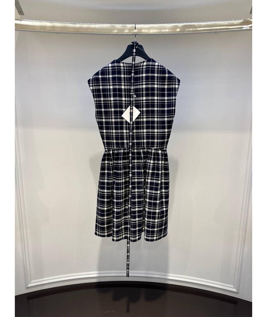 CHRISTIAN DIOR Мульти повседневное платье, фото 2