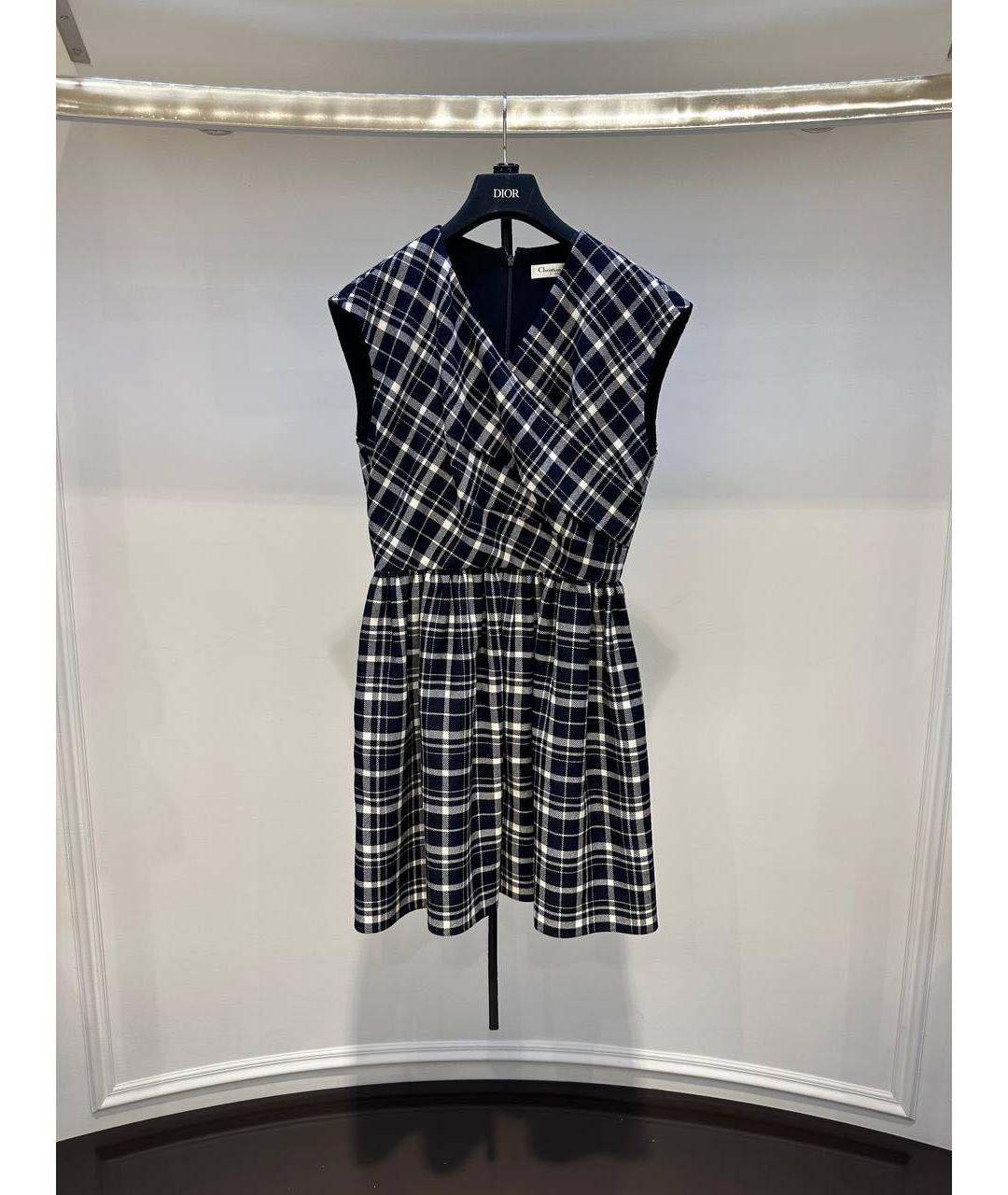 CHRISTIAN DIOR Мульти повседневное платье, фото 3