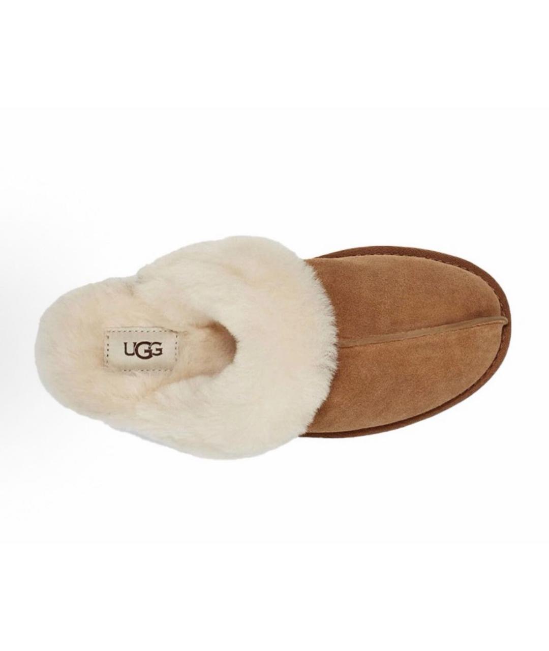 UGG AUSTRALIA Коричневые замшевые мюли, фото 4