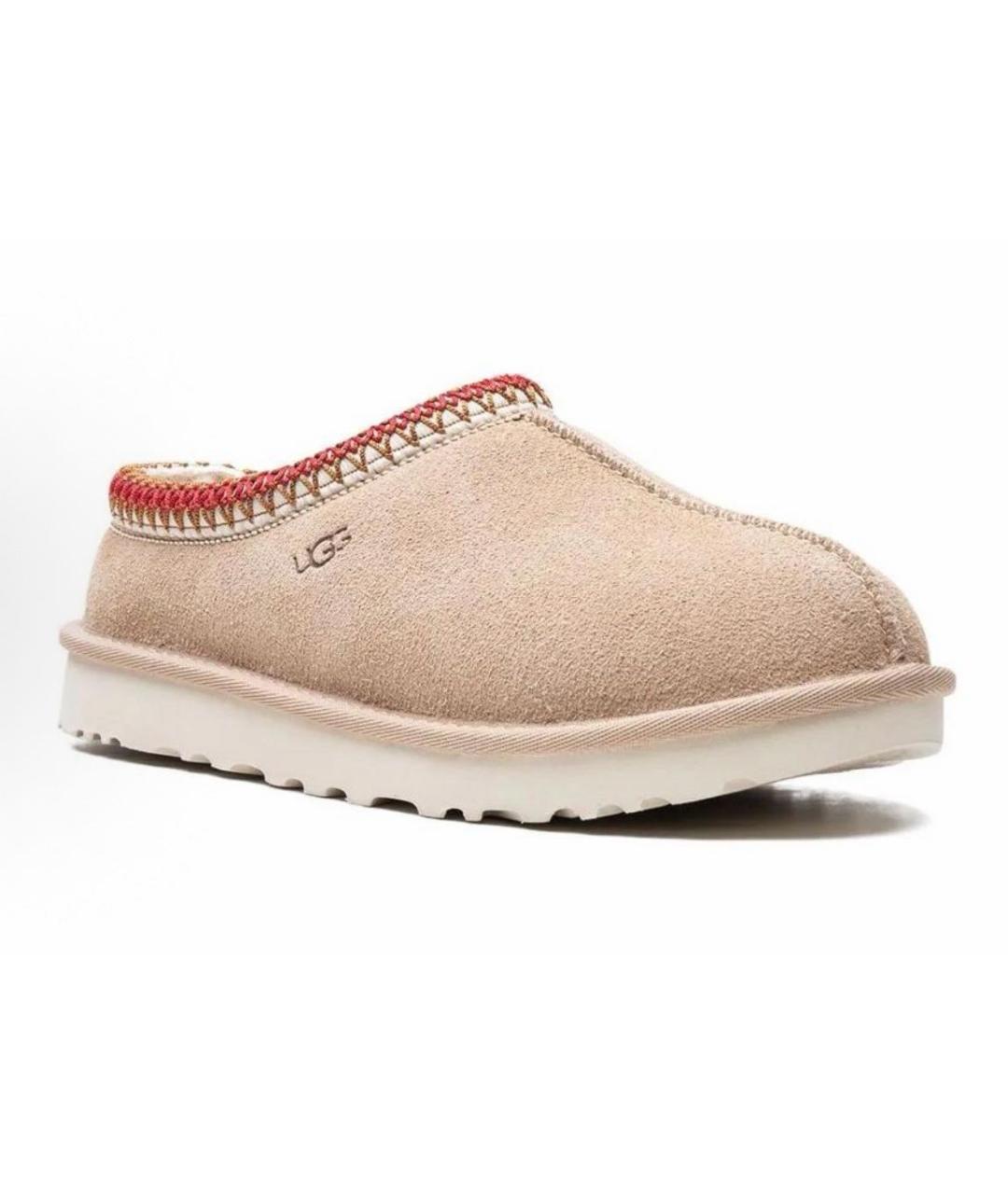 UGG AUSTRALIA Бежевые замшевые кроссовки, фото 2