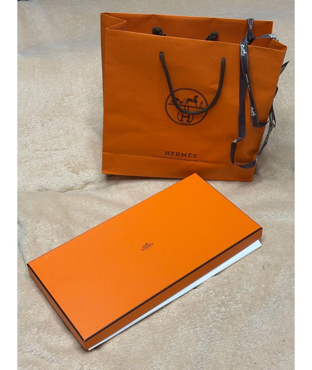 HERMES Мульти кашемировый платок, фото 4