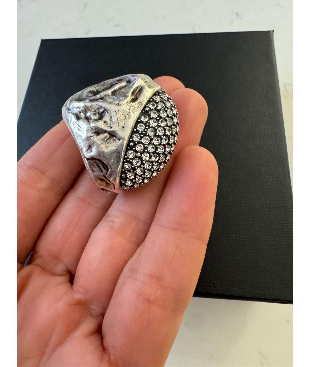 SAINT LAURENT Серебряное кольцо, фото 7