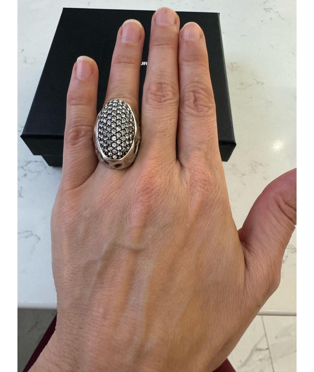 SAINT LAURENT Серебряное кольцо, фото 8