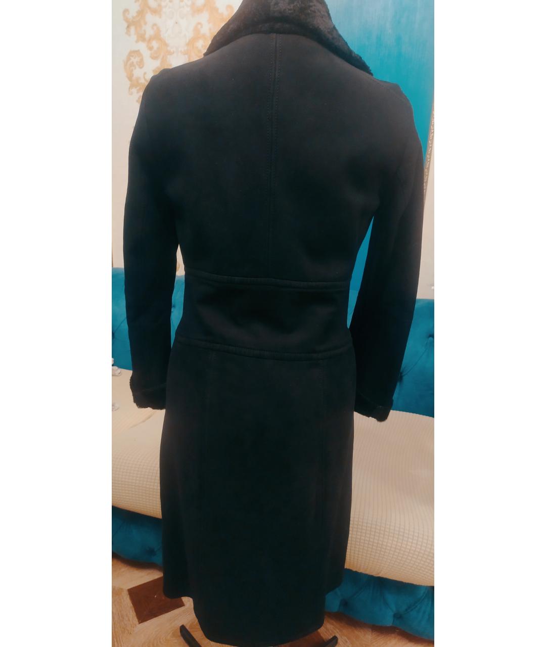 GUCCI Черная меховая дубленка, фото 3