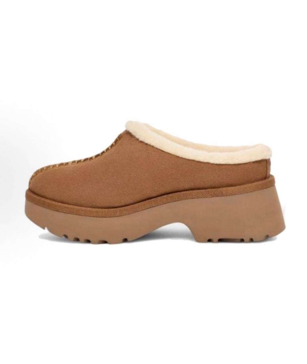 UGG AUSTRALIA Коричневые замшевые кроссовки, фото 4