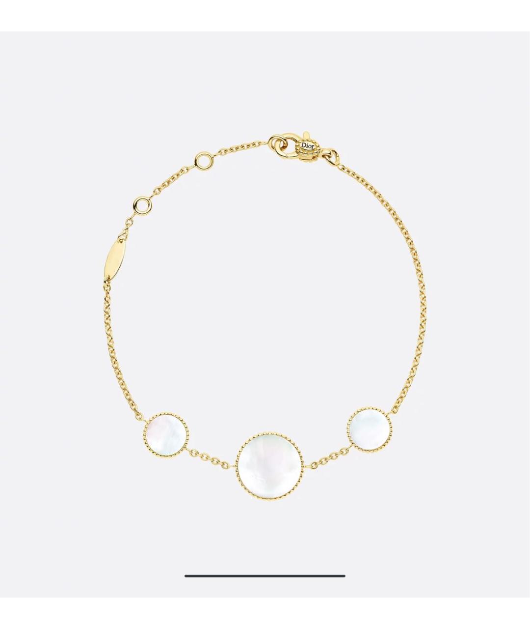 CHRISTIAN DIOR Золотой браслет из желтого золота, фото 2