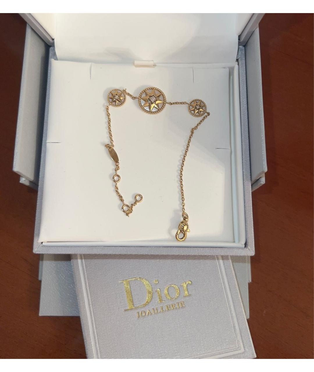 CHRISTIAN DIOR Золотой браслет из желтого золота, фото 4