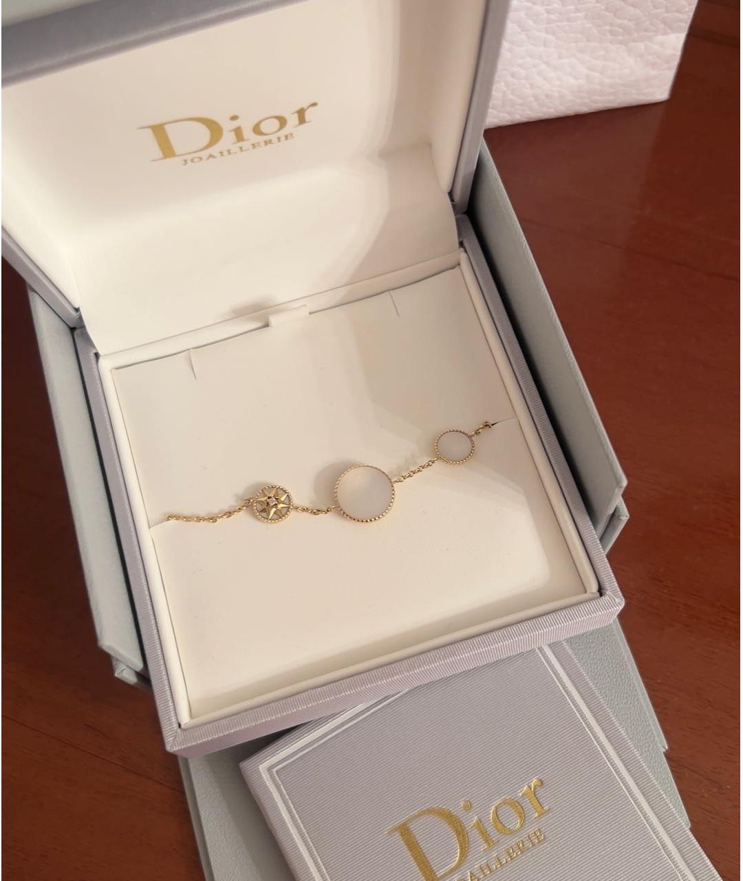 CHRISTIAN DIOR Золотой браслет из желтого золота, фото 5