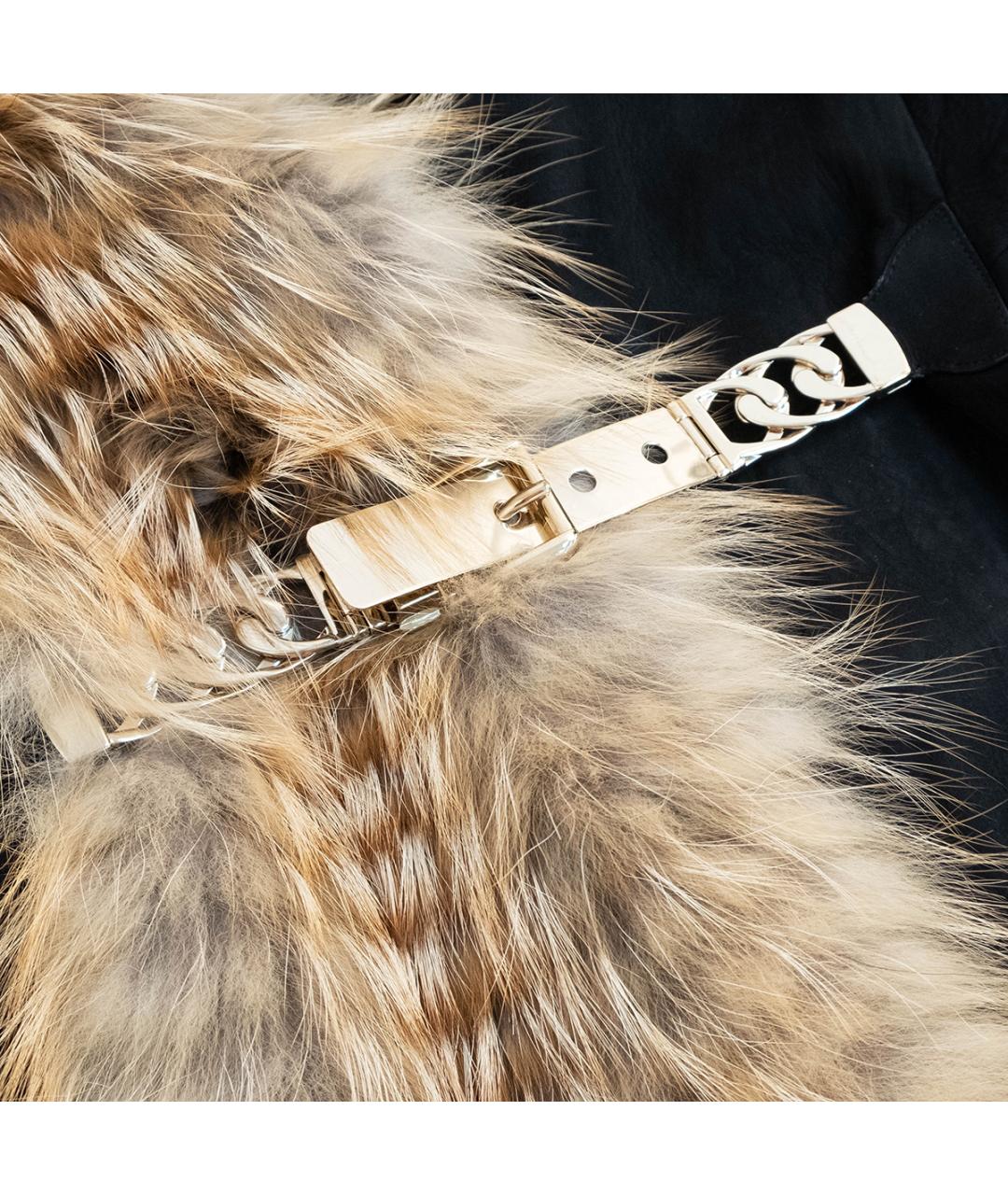 GUCCI Черная замшевая дубленка, фото 5