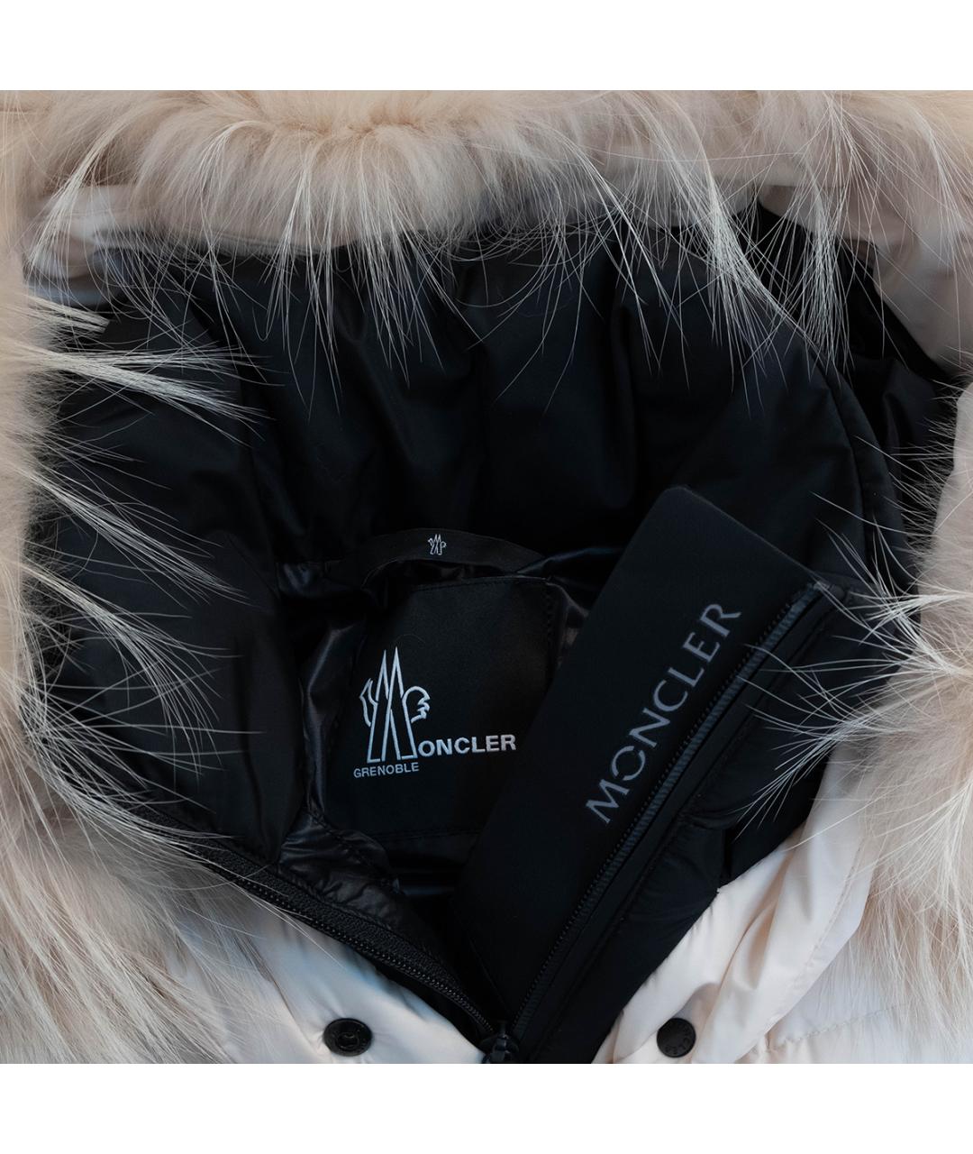 MONCLER GRENOBLE Розовая полиамидовая куртка, фото 3