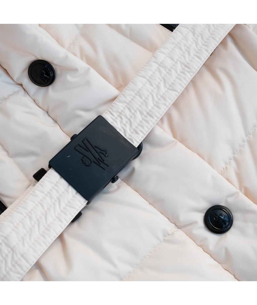 MONCLER GRENOBLE Розовая полиамидовая куртка, фото 4