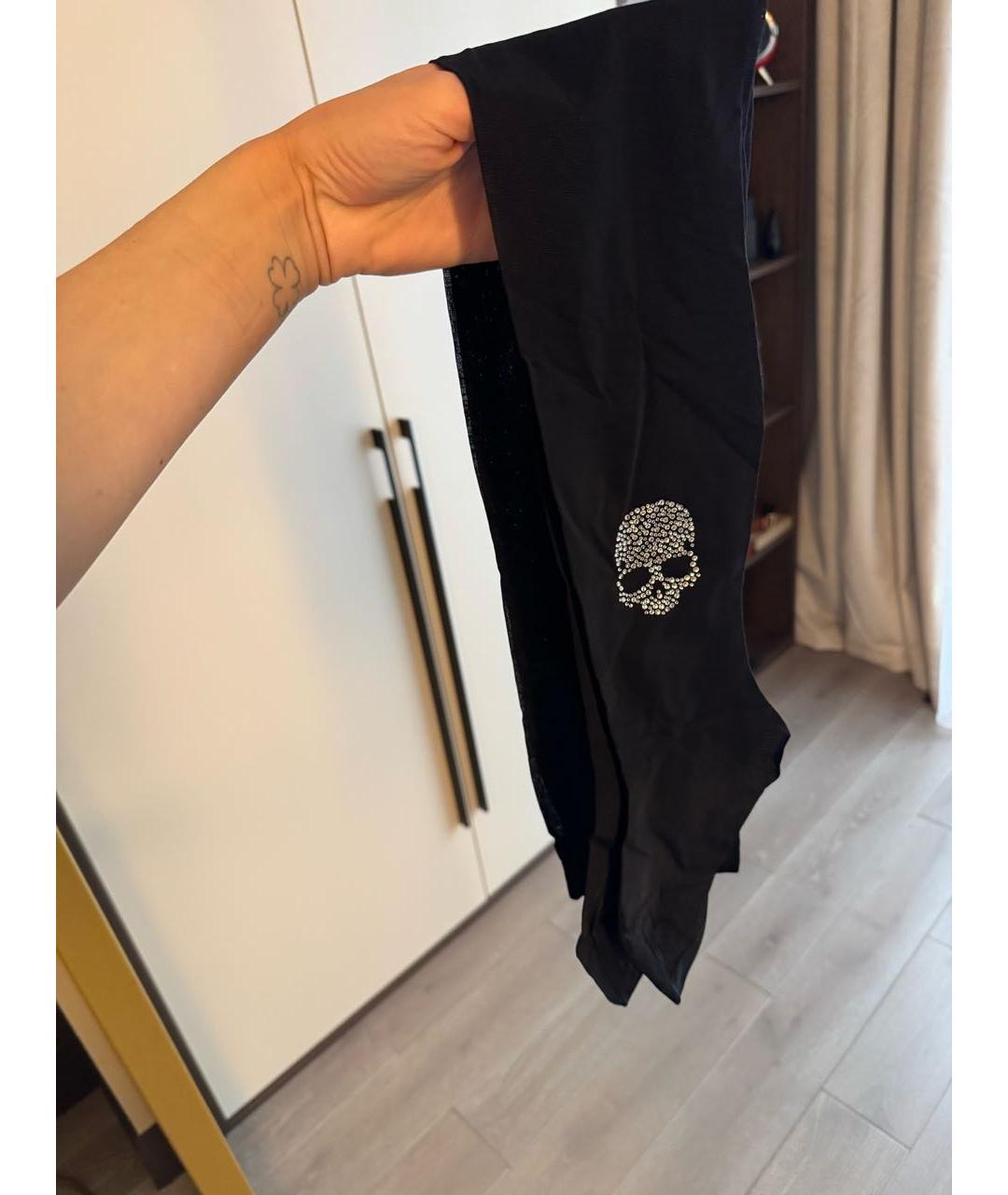 PHILIPP PLEIN Черные носки, чулки и колготы, фото 5