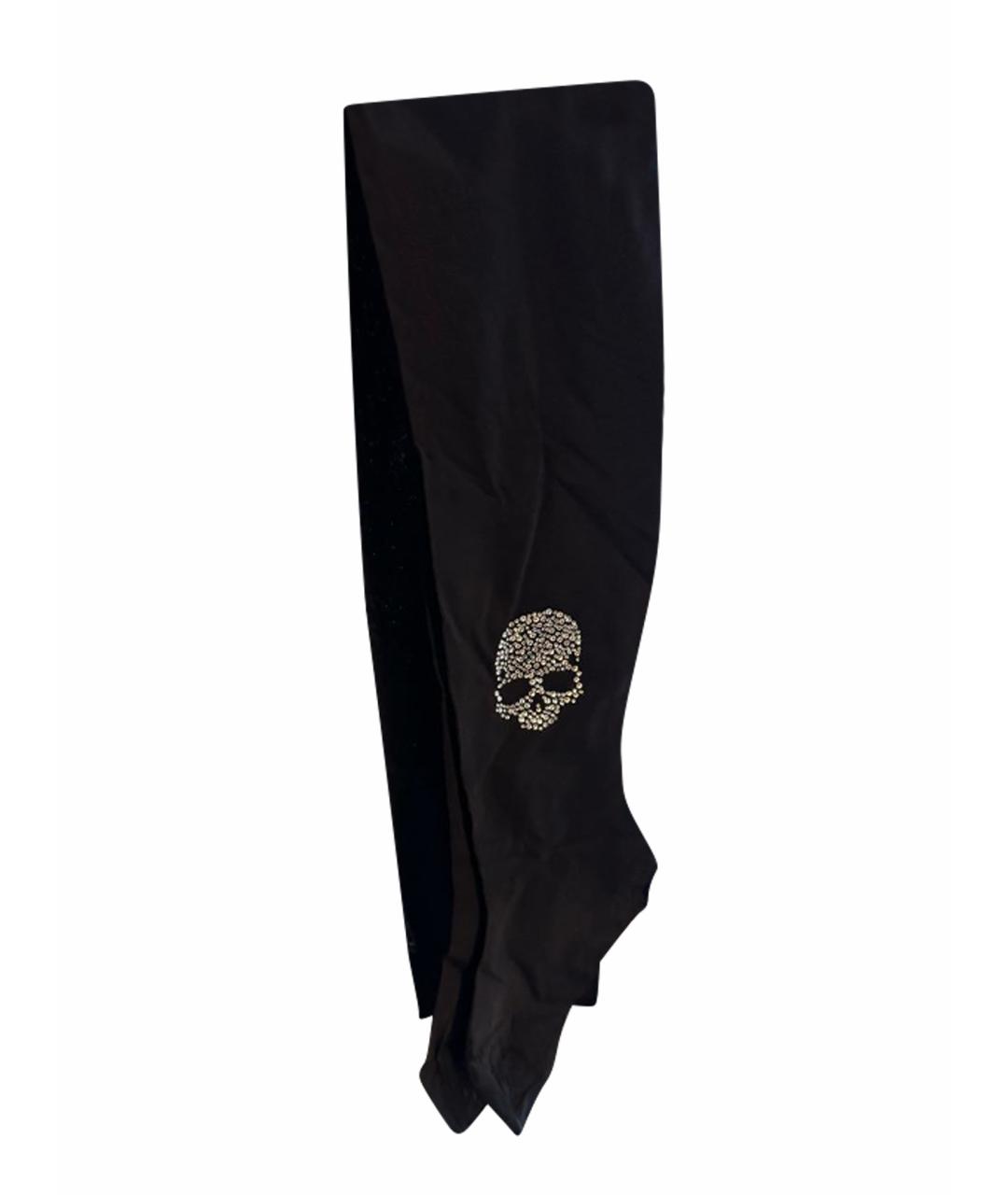 PHILIPP PLEIN Черные носки, чулки и колготы, фото 1