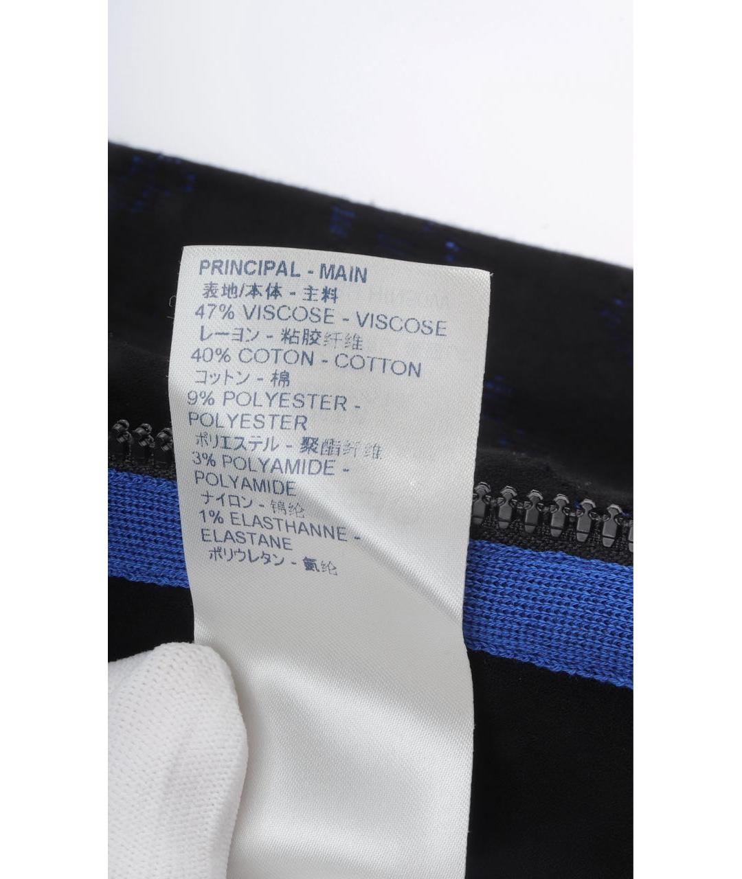 LOUIS VUITTON Черный вискозный кардиган, фото 6